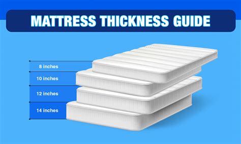 thickness of mettress determination.how.to measure|standard mattress thickness chart.